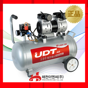 UDT UDS3040A 조용한콤프레샤 3HP*40L엔진톱/수작업공구/측량기/레벨기/소형건설기계