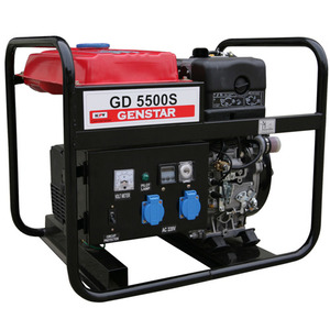 혼다 젠스타 GD5500S 디젤 발전기 / 자동시동엔진톱/수작업공구/측량기/레벨기/소형건설기계