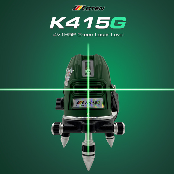 K415G,KOTEN(코텐),그린라인풀포인트,레이저레벨기엔진톱/수작업공구/측량기/레벨기/소형건설기계